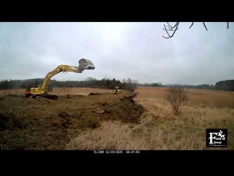 Construction of Small Embankment on Circle Lake WMA
