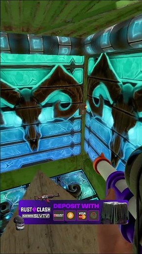 The best solo base design in #rust #rustbase #rustgame #gaming #rustconsole #rustclips #rustpvp