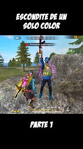 1.6M views · 29K reactions | ESCONDITE DE UN SOLO COLOR EN FREE FIRE!  *gracioso* MOMENTOS GRACIOSOS FREE FIRE parte 2 #FreeFire #alexgo | AlexGo | Facebook