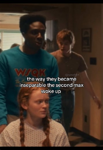 this is the reunion we needed | #strangerthings5 #strangerthings #maxmayfield #fyp #sanaberi | stranger things volume 2 season 5 max wakes up lumax lucas sinclair max mayfield for you page blow this up viral trending real relatable funny |