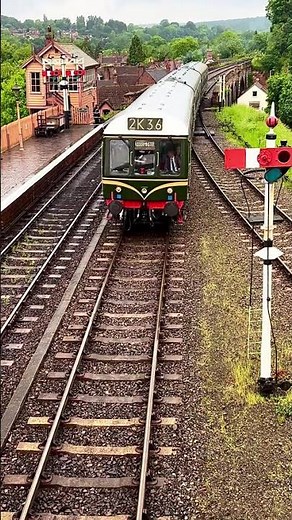 Severn Valley Railway’s DMU (Diesel Multiple Unit).