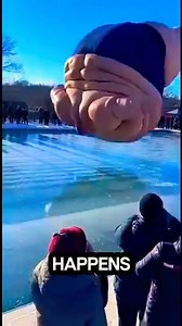 “If You See a Huge Man at the Pool Ready To Jump… RUN