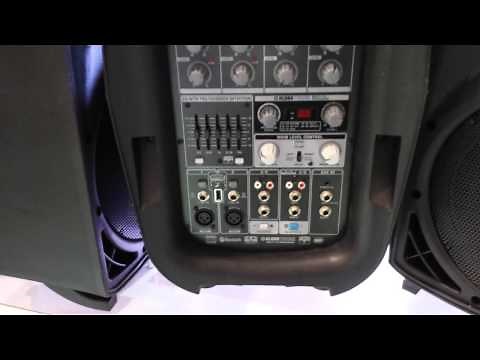 #Behringer Europort PPA500bt sound system #namm2015: By John Young of the Disc Jockey News