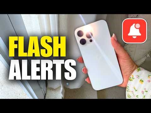 How To Turn On Flash For Notifications On iPhone
