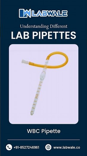 Types of Lab Pipettes Explained | HB, RBC, WBC, Micropipette & More | Labwale Guide
