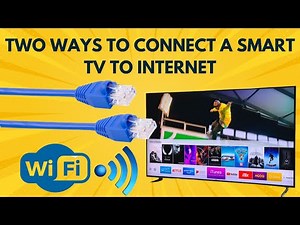 How to fix smart television internet connection problems - WIFI and wired ethernet