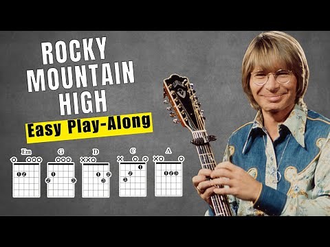 Rocky Mountain High Play Along With Chords Lyrics & Timing