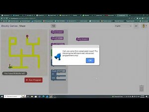 Blockly Games : Maze 10