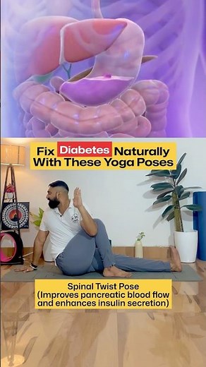 Fix Diabetes Naturally? Try These 5 Yoga Poses!