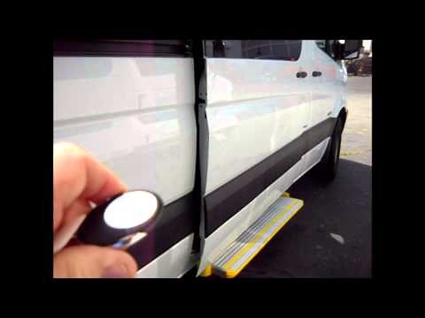 Sprinter power sliding doors added by Ilderton Conversion and Custom Upfits