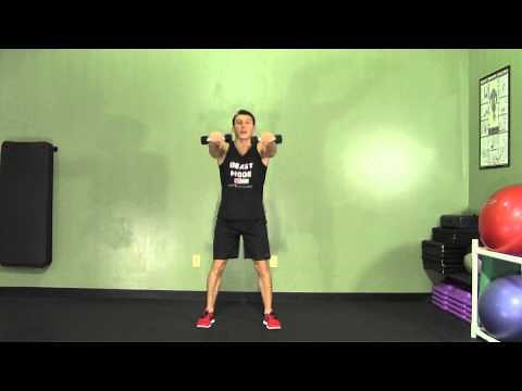 Squat + Pull - HASfit Low Impact Exercises - Low Impact Exercise