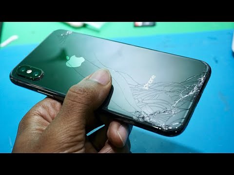 iPhone X replacement back glass [First Time]