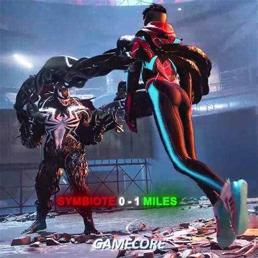 Miles Morales Doesn't Like Symbiote 😂🙏