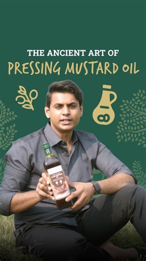 Our ancestors were incredibly wise, they adopted the traditional Kohlu method for oil extraction, keeping temperatures low to preserve every bit of nutrition, flavour, and purity. But today, finding truly authentic oil is tough amid modern refining. At Anveshan, we still stay deeply committed to authenticity by using our controlled low-temperature process. This ensures the oil retains its natural goodness, nutrients, and flavour, just like the old ways. 🌿🪵 | Anveshan