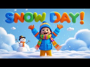 Snow Day Song ⛄ Winter Songs for Kids ❄️ Fun Snow Day