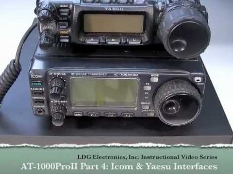AT-1000ProII Part 4 - Icom and Yaesu Interfaces