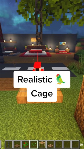 Building a Realistic Parrot Cage in Minecraft: Step-by-Step Tutorial