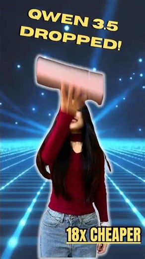 Qwen 3.5 is INSANE: Better than Gemini but 18x CHEAPER! #shorts