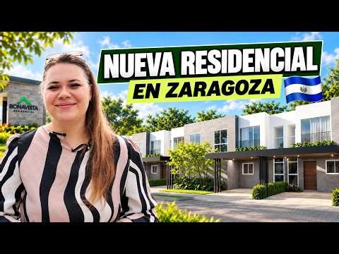NEW HOUSES in El Salvador 🇸🇻 Prices and Models at Residencial Bona Vista, Zaragoza