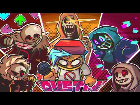 COMPLETE! The BEST UNDERTALE MOD in FNF: DUSTIN ALL ROUTES