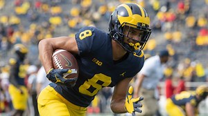 Former basketball star Ronnie Bell proving to be quite a catch for Michigan football