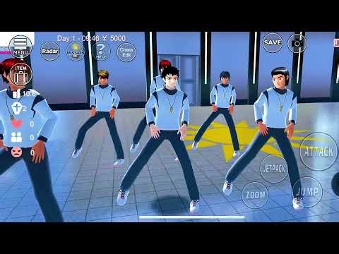 Sakura School Simulator 💃 Best Dance Compilation 2025 | Viral Sakura Dance Moments