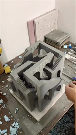 418K views · 444 reactions | Concrete model process by @david_umemoto...