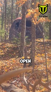 2.1K reactions · 45 shares | TIDEWE Hunting Blind gives you a 270° one-way see-through view while keeping you hidden! With silent sliding windows, durable construction, and easy setup, it’s perfect for any hunt in any weather. Stay undetected and hunt with confidence!  | TideWe | Facebook