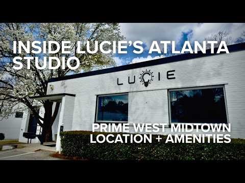 Inside Lucie Content’s Atlanta Studio | Prime West Midtown Location + Amenities