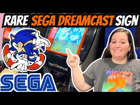 I Scored The Coolest 90’s Sega Display Banner…