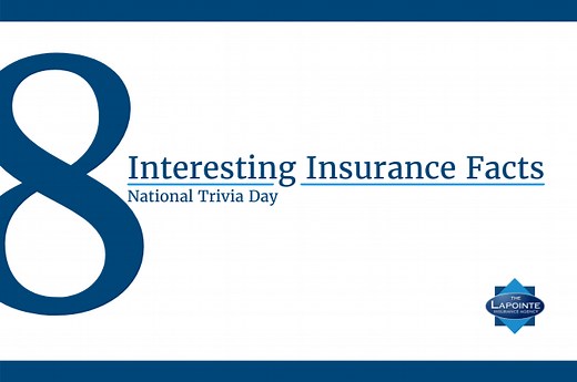 8 Interesting Insurance Facts – National Trivia Day – The Lapointe Insurance Agency