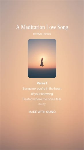 Meditation Love Song for Mindful Moments