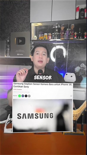 iPhone 18 Pakai Sensor Samsung Canggih