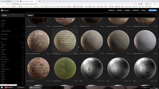 Quixel Megascans材质导出到C4D使用流程