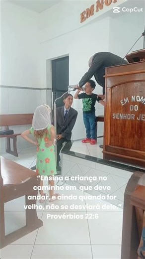 Ele me surpreende sempre 😍🥹 Recitativo individual Reunião de jovens e menores CCB 😍