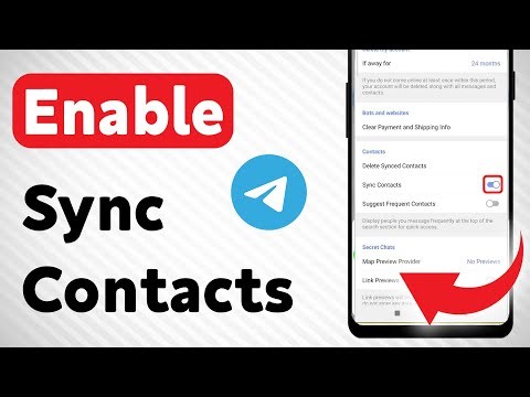 How to Enable Synchronize Contacts On Telegram (Updated)