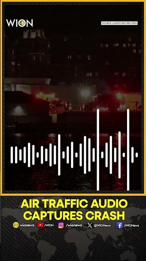 Washington Plane Crash: Air Traffic Control Audio Of Moments Before and After The Plane Crashed