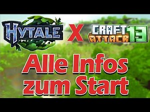 All information about the Hytale x CraftAttack launch on January 13, 2026 👀