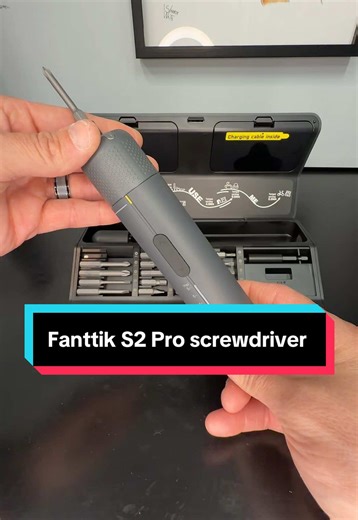 The S2 pro screwdriver will speed up all your projects. #screwdriver #screwdriverset #handtools #tools #electricscrewdriver