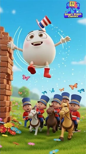 Humpty Dumpty, a classic Nursery Rhyme by #smartstepsclasses #humptydumpty 🧸