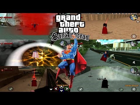 Superman V4 Super Power MODPACK GTA SA ANDROID