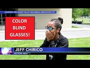 Heart Warming Video as ABC NEWS Reported PILESTONE Color Blind Glasses