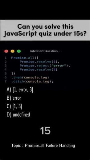 JavaScript Most Asked Interview questions❓#ytshorts #shorts #javascript #javascriptinterview #viral