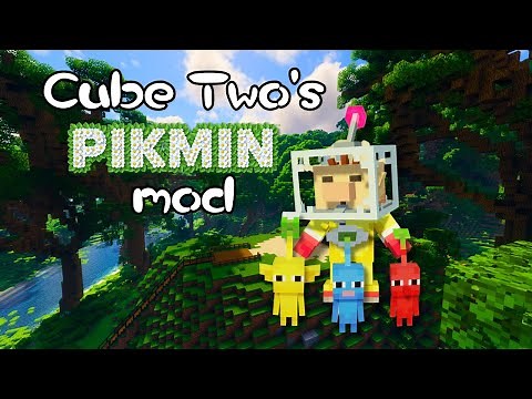 CUBE TWO'S STUDIO PIKMIN MOD! - Minecraft Mod Spotlight