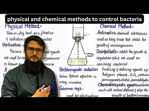 Control of bacteria by physical and chemical method | class 11