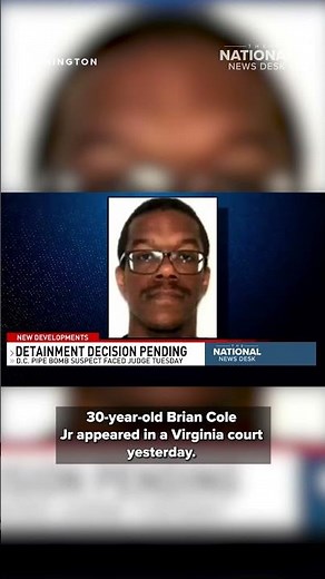 DC pipe bomb suspect might remain behind bars