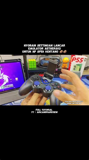 Nyobain Settingan Lancar Emulator AetherSX2 Untuk Hp Spek Kentang #settinganaethersx2 #settinganlancar #aethersx2 #gameps2