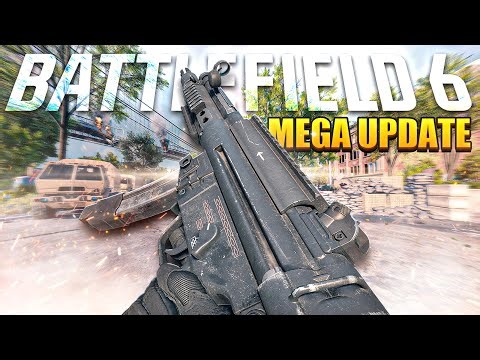 Novo MEGA UPDATE de BF6 mexeu(e quebrou) MUITA COISA! (Áudio, Gameplay, Armas e MAIS)