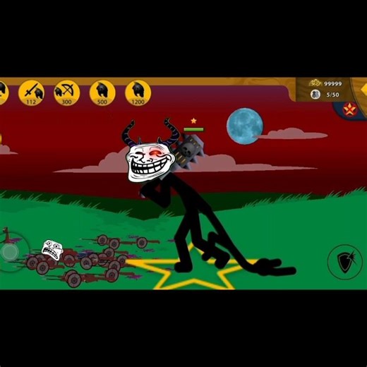 STICKWAR LEGACY #animation #shorts 😈☠️