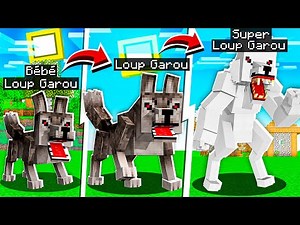 La VIE D'un LOUP GAROU Dans Minecraft !